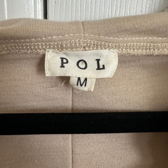 POL Star Patch Lace Contrast Long Sleeve Hooded Top Medium - Picture 4 of 10